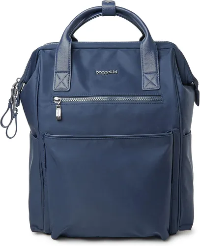 Vista 12 de Baggallini Mochila Soho para mujer, Negro, talla única