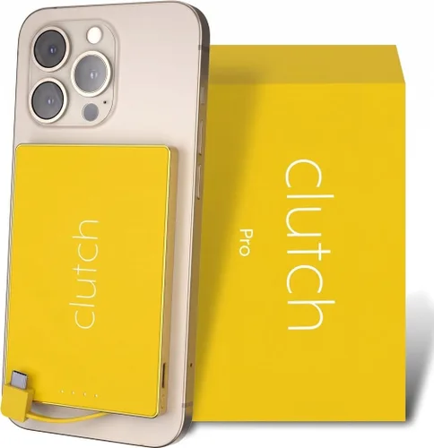 Vista 14 de Clutch - Cargador portátil Pro USB-C - Compatible con dispositivos iPhone 15, 16, 17 y Android - Batería magnética de banco de energía - Aprobado
