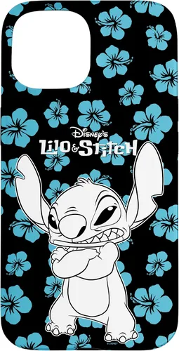 Vista 6 de Disney Lilo & Stitch - Carcasa para iPhone 17, diseño floral