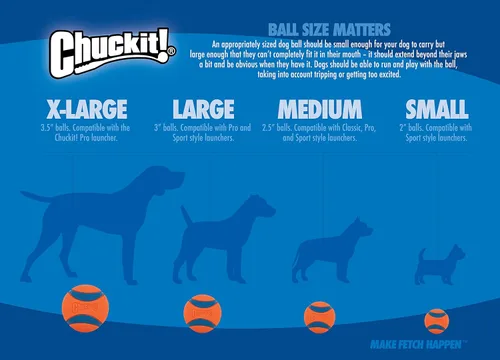 Vista 7 de Chuckit! Crunch Ball - Juguete para perro, mediano para todos los tamaños de raza