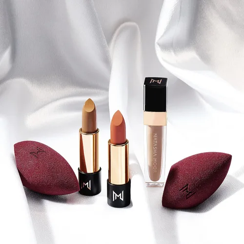Vista 7 de NATASHA MOOR Licuadora de maquillaje "Warrior" - Microfibra aterciopelada