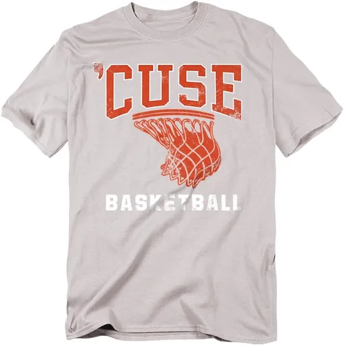 Vista 8 de Syracuse University Camiseta unisex para adultos con aro de baloncesto