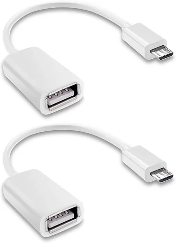 Vista 4 de OTG a USB funciona para FiGO Virtue con potencia On-The-Go (Negro)