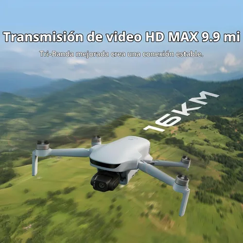 Vista 3 de Potensic ATOM 3 Drones con cámara para adultos 4K 60fps, foto 8K, vuelo de 120 minutos, transmisión de 16 KM, CMOS de 1/1.3 pulgadas, pista AI 2.0