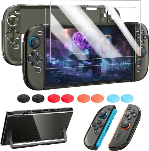 Vista 19 de FYOUNG Protective Case for Nintendo Switch 2 2025, Slim Hard Shell for Switch 2 Accessories, Scratch&Shock Protection Cover with Screen Protector, 8