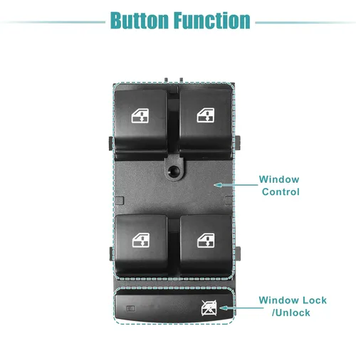 Vista 3 de ACROPIX Interruptor de ventana eléctrica Interruptor de control de ventana para Chevrolet Cruze 2011 2012 para Chevrolet Cruze Limited 2016