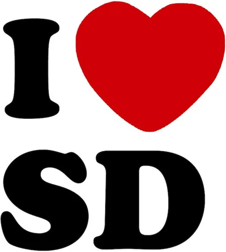 Vista 3 de CafePress I Love San Diego - Taza de café de cerámica (11.0 fl oz)