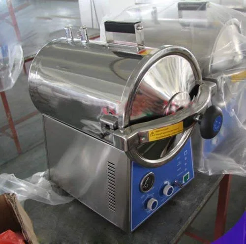 Vista 4 de Esterilizador completo portátil de la autoclave del vapor de la presión del acero inoxidable 24L para el equipo del uso del laboratorio