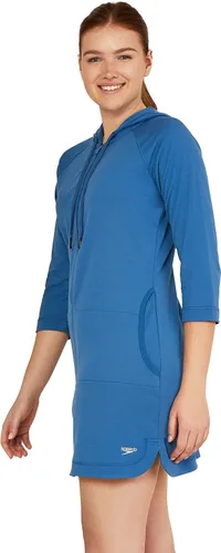 Vista 6 de Speedo - Bata de fitness acuática con capucha y cubierta, con zíper frontal completo