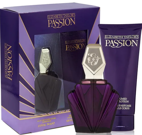 Vista 2 de Elizabeth Taylor Passion, juego de regalo de 2 piezas para mujer