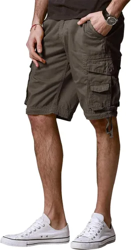 Vista 4 de Pantalones cortos estilo cargo para hombre de Match