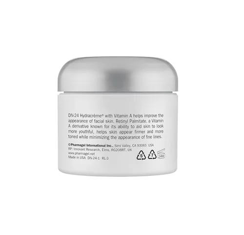 Vista 3 de Pharmagel DN-24 Hydracrème - Hidratante intensivo de vitaminas - Crema facial y cuello de día y noche para piel normal, seca y envejecida - 2 onzas