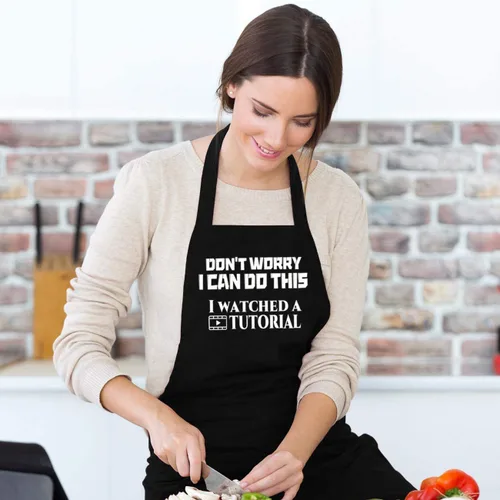 Vista 5 de Delantales para hombres, delantales divertidos para hombres, delantales de chef, delantales divertidos de cocinero, delantales divertidos