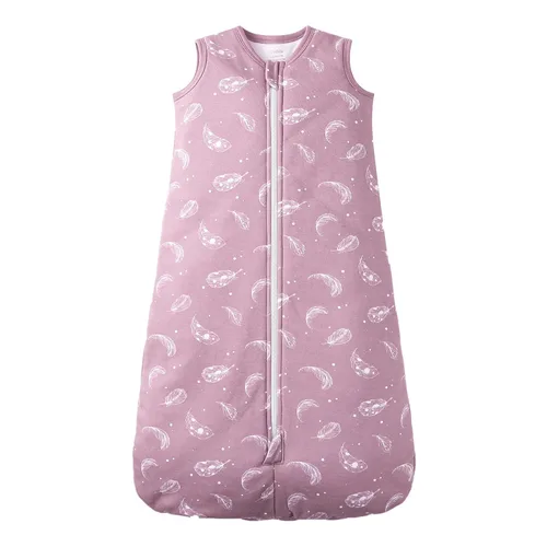 Vista 7 de Owlivia Manta Portátil de Algodón Orgánico para Bebé 0.5 TOG - Saco de Dormir Ligero con Cremallera de 2 Vías, Saco de Dormir de Transición Swaddle