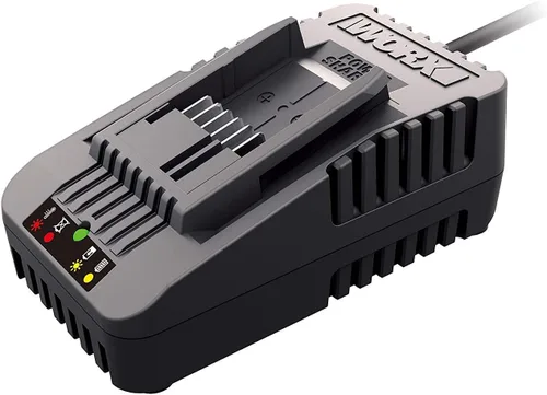 Vista 9 de Worx WA3770 Cargador de 20V Li-ion de doble puerto de 2 horas