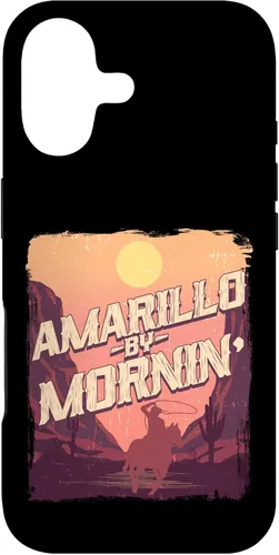 Vista 32 de Amarillo By Mornin Folk Style Western Country Music Case for iPhone 16