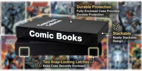Vista 4 de Álbum y carpeta de almacenamiento de la colección de cómics