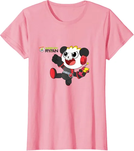 Vista 13 de Ryan's World Super Spy Combo Panda Camiseta, gris, S Asfalto
