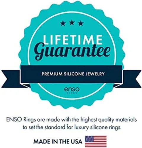 Vista 3 de Enso Rings Disney Dualtone Anillos de silicona – Mickey Mouse Op Art – Diseño flexible y transpirable