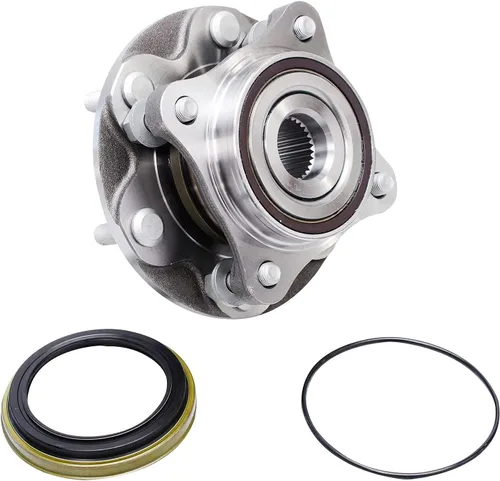 Vista 3 de Detroit Axle - Buje de rodamiento de rueda delantera 4WD para Toyota 4Runner FJ Cruiser Tacoma Lexus GX460 GX470, cojinete de rueda de repuesto