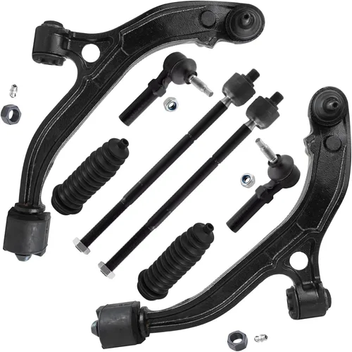 Vista 93 de Detroit Axle - Kit de brazos de control de extremo de 8 piezas para Toyota 2001-2003 Highlander 2002-2003 Camry Lexus ES300, 2 conjuntos de brazos