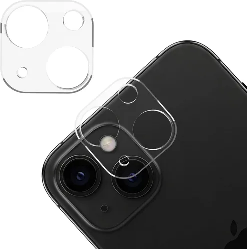 Vista 7 de Walli Protector de lente de cámara para iPhone 12 - Dureza 9H, resistente a los arañazos, vidrio HD ultra transparente, revestimiento oleofóbico e
