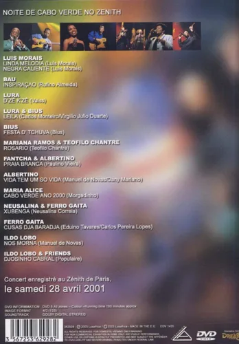 Vista 2 de Noite De Cabo Verdeno Zenith DVD 2001