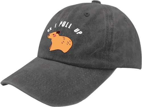 Vista 2 de devor Dad Hats Ok I Pull Up Baseball Caps for Women Funny Cap Adjustable