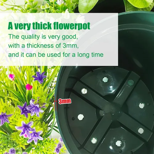 Vista 4 de DAPERCI RooTrimmer - Maceta para vivero de 8 pulgadas para cultivar macetas resistentes a un precio a granel 20P