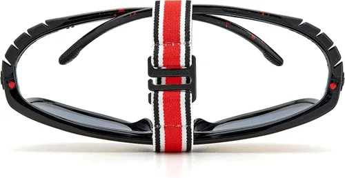Vista 6 de Carrera lentes de sol HYPERFIT-17-S OITUZ - lentes negro rojo