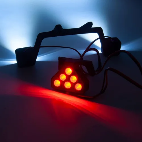 Vista 6 de AXSPEED 1 Unidades Delantera Trasera LED Lámpara de Luz para KRATON 8S ARA110002 Faro Trasero 1/5 RC Camión Actualización