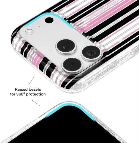 Vista 1323 de VELVET CAVIAR Funda para iPhone 15, compatible con MagSafe, probada contra caídas de 10 pies, fundas protectoras de diseño, leopardo color rosa