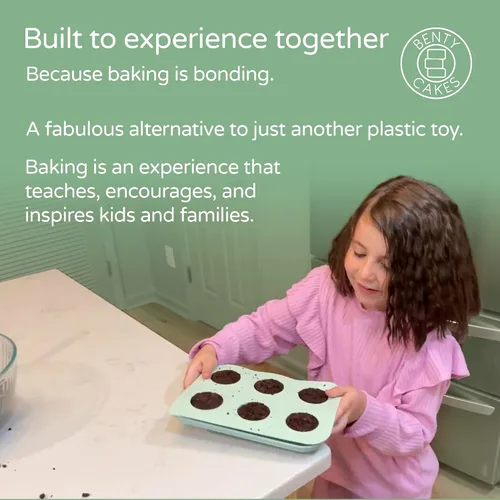 Vista 5 de Benty Cakes – El paquete de horneado CakePuck original – ¡Mejor que un Cake Pop! Haz postres cubiertos de chocolate – Silicona libre de BPA