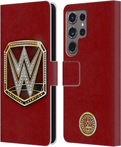 Vista 280 de Head Case Designs Officially Licensed WWE Cruiserweight Champion Title Belts Leather Wallet Case Compatible with Samsung Galaxy A07 4G Campeón