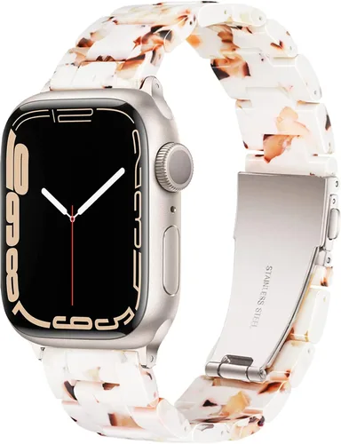 Vista 20 de Bandas para Apple Watch Light House - Correas de resina ligera de moda para iWatch para mujeres y hombres 38mm/40mm/41mm/42mm (Series 11 10)