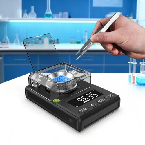 Vista 3 de Digital Milligram Scale 100gx0.005g – Precision Scale for Jewelry, Coins, Gemstones, Powders & Medicine
