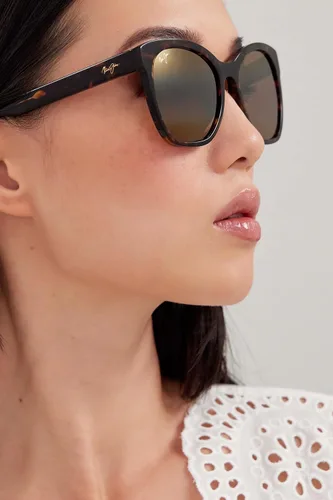 Vista 3 de Maui Jim Gafas de sol polarizadas Alulu ojo de gato para mujer