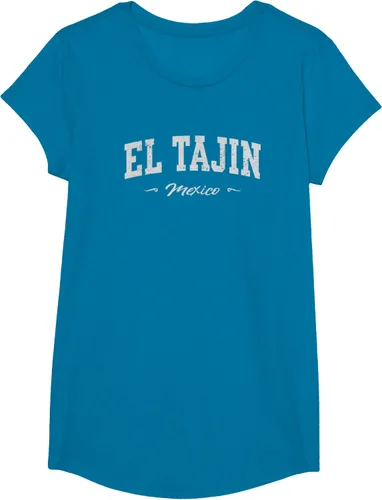 Vista 48 de Camiseta de recuerdo deportivo El Tajin Mexico, Negro
