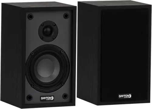 Vista 8 de Dayton Audio Par de altavoces para estantería Classic B40 (negro)