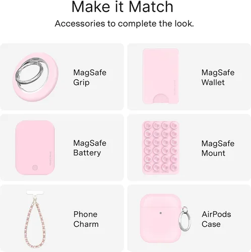 Vista 39 de VELVET CAVIAR Funda para iPhone 15, compatible con MagSafe, probada contra caídas de 10 pies, fundas protectoras de diseño, leopardo color rosa