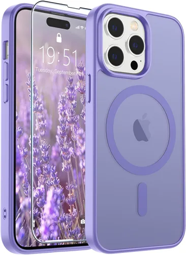 Vista 97 de SUPFINE Funda magnética para iPhone SE 2022 (3ª)/2020 (2ª), iPhone 8 (compatible con MagSafe) (protección contra caídas de grado militar), funda