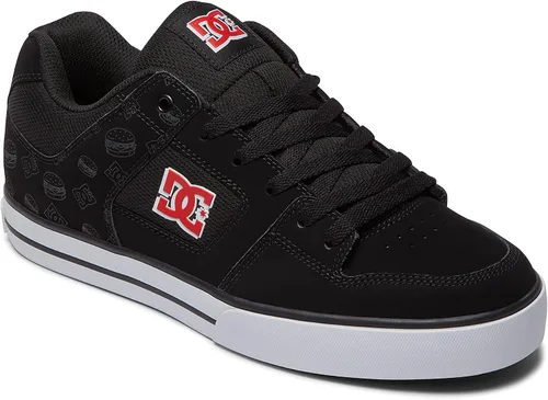 Vista 7 de DC Zapato de patinaje casual puro para hombre NegroNegro