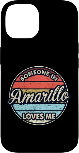 Vista 4 de iPhone 16 Someone In Amarillo Loves Me City US USA Case