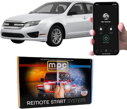 Vista 7 de MPC Kit completo de arranque remoto de 1 botón compatible con Ford Fusion 2010-2012 Plug & Play - con arnés en T