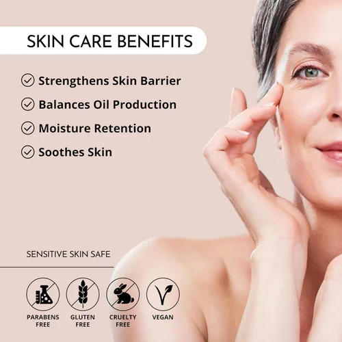 Vista 3 de MAELOVE NIA 10 - Suero de niacinamida, suero facial calmante para fortalecer la barrera de la piel, hidratación y refinamiento de poros, adecuado
