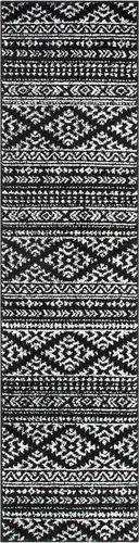 Vista 89 de SAFAVIEH Tapete decorativo de la colección Tulum de 2 x 3 pies, color negro y marfil, diseño tribal bohemio marroquí, no desprende pelo y es