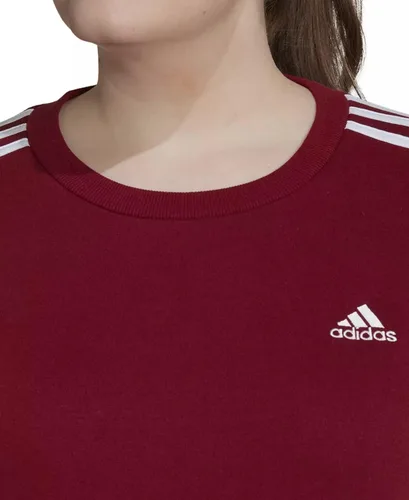 Vista 63 de adidas Sudadera Essentials de forro polar con 3 rayas para mujer