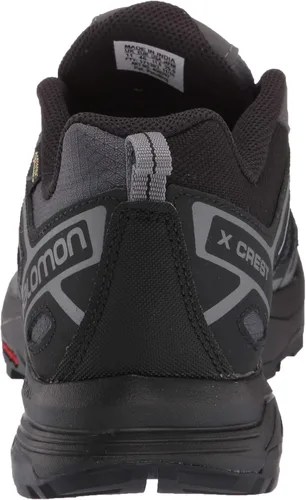 Vista 3 de Salomon Zapatos de senderismo X Crest para hombre negro marrón DM US