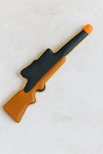 Vista 5 de Cortador de galletas de rifle de caza con diseño fácil de empujar (5 pulgadas)