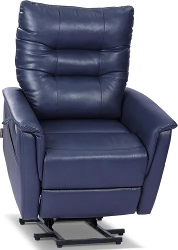 Vista 10 de EONIX Silla reclinable de pared con doble motor para ancianos, color marrón Marrón oscuro